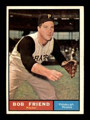 1961 TOPPS BASEBALL 159 TO 584 / SEE DROP DOWN MENU FOR CARD YOU WILL RECEIVE
