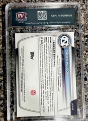 2025-26 Bowman – Chrome Prospects Caleb Wilson #BCP-83 (RC) Graded 10 Gem Mint