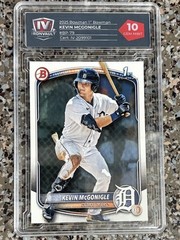 2025 Bowman Paper 1st Kevin Mcgonigle BP-79 Graded 10 Gem Mint Tigers Rookie RC