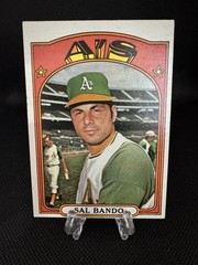 1972 Topps Sal Bando #650 – Oakland Athletics – HIGH NUMBER H#
