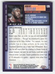 2000-01 Topps Chrome #135 Robert Traylor