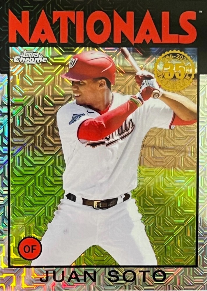 2021 Topps Silver Pack Refractor #86BC-96 Juan Soto – Washington Nationals