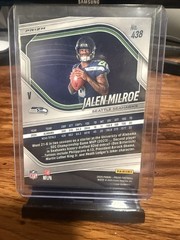2025 Panini Prizm – Rookie Variation Jalen Milroe #438 Silver Prizm (RC)