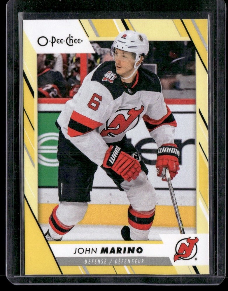2023-24 O-Pee-Chee #375 John Marino Yellow Border