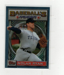 1993 Nolan Ryan Topps Finest PROMO /5000 #107 Free Shipping (J661)