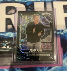Panini 2026 Prizm Mark Few Gonzaga Bulldogs black shimmer 1/1