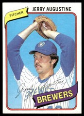 Jerry Augustine 1980 Topps #243 Milwaukee Brewers