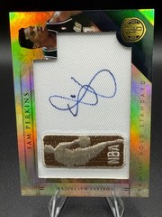 2011 Panini Gold Standard-Sam Perkins Auto & Patch-89/199- FREE SHIPPING