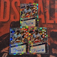 2026 Panini Stars & Stripes USA Prism FRANK THOMAS III Pandora Auto /100