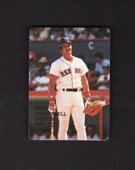 #3 MIKE GREENWELL, Boston Red Sox ~ 1989 BASEBALL ACTION SUPERSTARS CARD