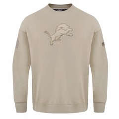 ProStandard Men’s Sandstone DETROIT LIONS Crewneck Sweatshirt