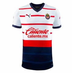 Puma Chivas DG 2023 -24 Away Jersey – White/Red/Navy