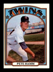 1972 Topps #501 Pete Hamm EX/EX+ X3709058