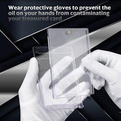 Magnetic Card Holders For Trading Cards 35Pt Hard Baseball Card Case Protectors