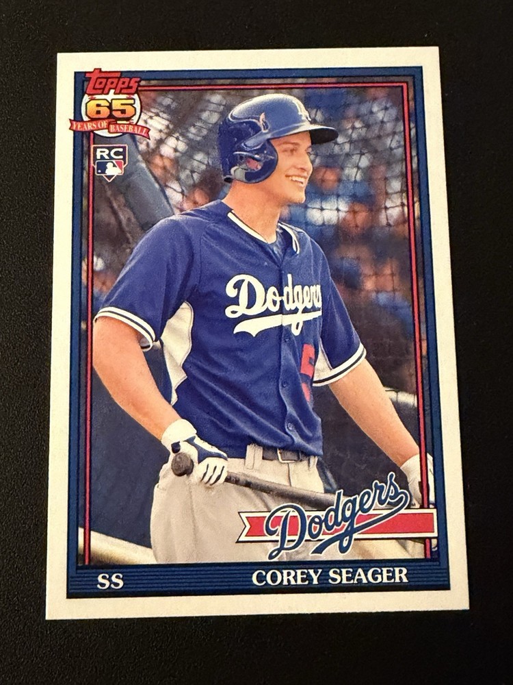 2016 Topps Archives 1991 Design Corey Seager #275 Rookie RC