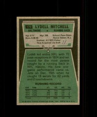 1975 TOPPS FOOTBALL CARD BALTIMORE COLTS #170 LYDELL MITCHELL