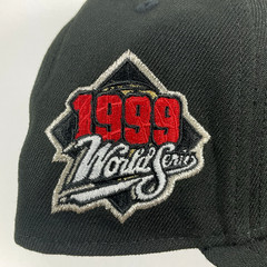 New Era New York NY Yankees Black Fade Exclusive 9FORTY A-Frame Snapback Hat Cap