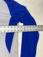 Nike Baseball Florida Gators Center Swoosh Men XL Gray Blue Long Sleeve