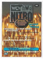 Goldberg 1999 Topps WCW/NWO Nitro #H1