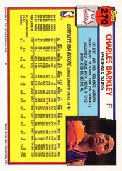 Charles Barkley 1992-93 Topps 270 Phoenix Suns BASKETBALL Card