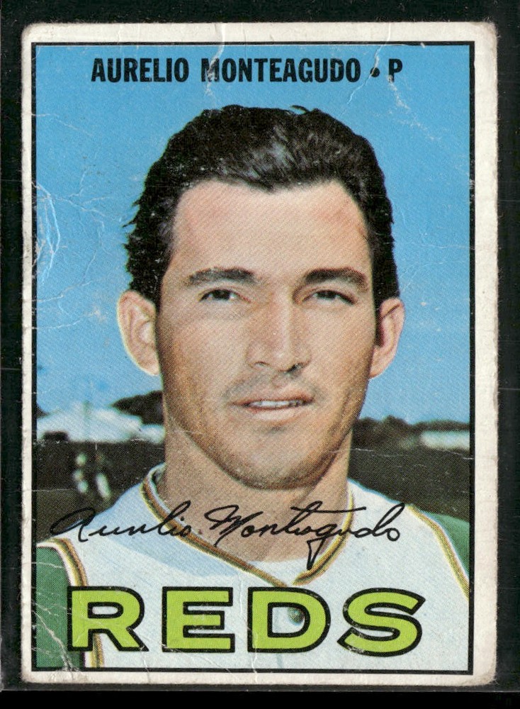 1967 Topps #453 Aurelio Monteagudo