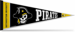 NCAA Southwestern University Pirates 12&Prime; X 30&Prime; Felt Wall Décor Pennant – Great f
