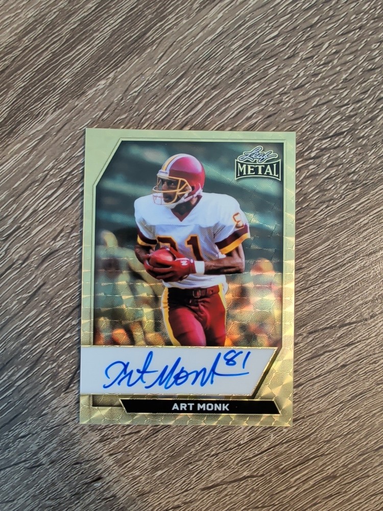 2026 Leaf Metal Art Monk 1/1 TWICE SIGNED Gold Vinyl Auto