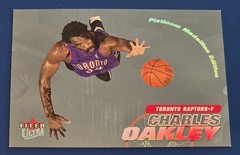 2000-01 Fleer Ultra Charles Oakley PLATINUM Medallion /50