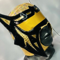 Abismo Black Abyss Wrestling Lucha Libre Semi Professional Luchador Mascara