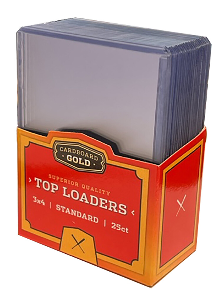 400 CBG Hard Plastic Baseball Trading Card Topload Holders 12mil rigid toploader