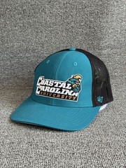 &rsquo;47 Brand Coastal Carolina Trucker Snapback Teal Black Hat Mesh Back NCAA