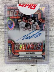 2024 Bowman&rsquo;s Best Max Clark Auto Lava Refractor #/50 Best Ballers