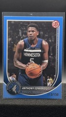 2025-26 Bowman – Anthony Edwards #103 Blue /150
