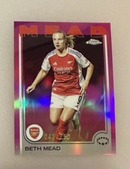 2024-25 Topps Chrome UWCL – Pink Parallel – Beth Mead – Arsenal WFC #29 – /250