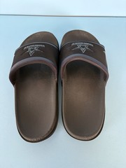 Nike Dallas Cowboys Black/Navy Blue OffCourt Slides Sandals Men’s Size 9