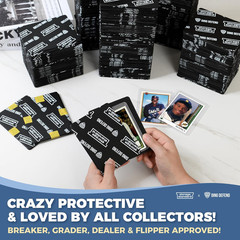 Ding Defend 510-Pack Card Protectors – Lightweight, Reusable, Rounded Corners