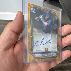 Topps 2026 Bowman Chrome Anthony Frobose Auto Gold /50 Mets CPA-AFR