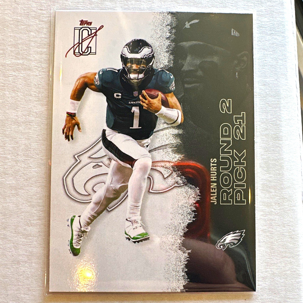 Topps 2025 Signature Class Jalen Hurts Philadelphia Eagles Rookie #42
