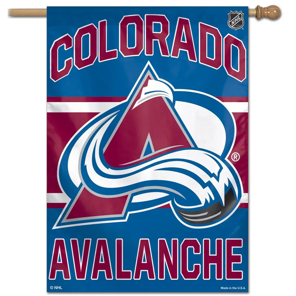 COLORADO AVALANCHE (28&Prime; X 40&Prime;), HOUSE FLAG FROM WINCRAFT