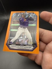 2026 Bowman Chrome 1st Wilder Dalis #BCP-150 True Orange #21/25 🔥 Rockies