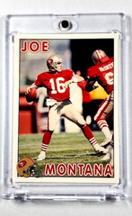1992 San Francisco 49ers FBI #31 Joe Montana HOF Rare Police Football Card