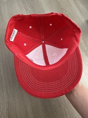Anaheim Angels Hat Cap Strap Back Adult One Size Red MLB Sixth Man Promotions