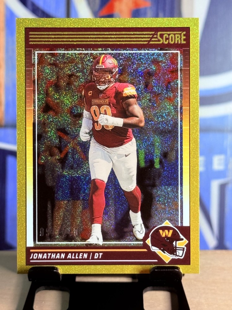 2024 Score – Jonathan Allen #280 Gold Dots 91 /240