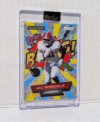 2023 Will Anderson Jr Wild Card Alumination Comix Laser Refractor 3/5