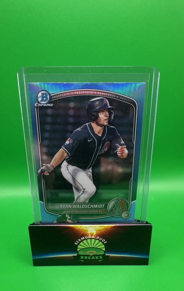 2025 Bowman Draft – Chrome Ryan Waldschmidt #BDC-41 Sky Blue Refractor (RC)