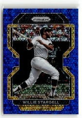 2021 Panini Prizm #125 Willie Stargell Blue Donut Circles Prizm #/199 HOF