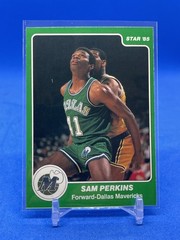 1984-85 Star #257 Sam Perkins RC SP – Near Mint High End Set Break!