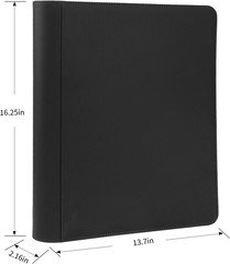 Toploader Binder Holds 288 Toploaders 9 Pocket Top Loader Binders Double Sided