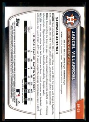 2025 Bowman Prospect Paper Jancel Villarroel Houston Astros #BP-26 5 Card Lot