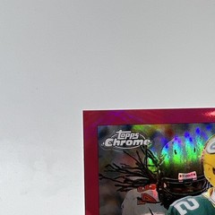 Aaron Rodgers 2012 Topps Chrome BCA Pink Refractor #50 Packers #d /399 D4